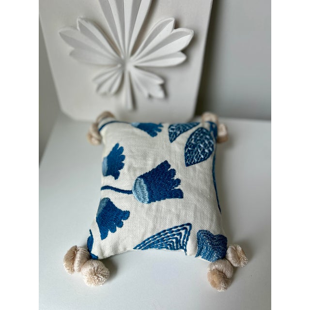 Textile Schumacher, Alice Sergeant, Sanderson, Chelsea Textiles Lavender-Filled Designer Decorative Pillows - Set of 3 Small For Sale - Image 7 of 12