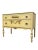Late 20th Century French Provincial Style Painted Dresser With Turned Legs and Ornate Pulls For Sale - Image 9 of 10