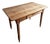 Antique French Pine and Beech Country Dining Table or Desk with Drawer, 1920s-1930s For Sale