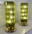 2000 - 2009 Murano Glass Table Lamps in Ribbed Green Glass and Brass, 2000s, Set of 2 For Sale - Image 5 of 18