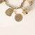 Metal 1950s 18k Gold Multi Vintage Charm Bracelet on Enamel Chain For Sale - Image 7 of 7