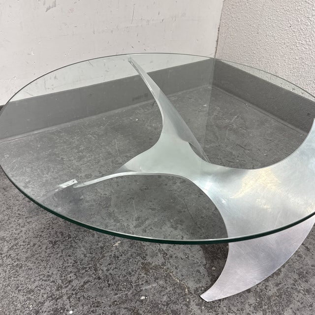 Ronald Schmitt for Knut Hesterberg Propeller Coffee Table, Circa 1970's For Sale - Image 10 of 12