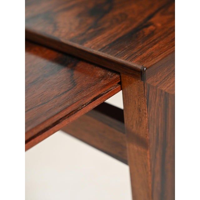 Rosewood Coffee Table by Severin Hansen for Haslev Møbelsnedkeri, 1960s For Sale - Image 9 of 13