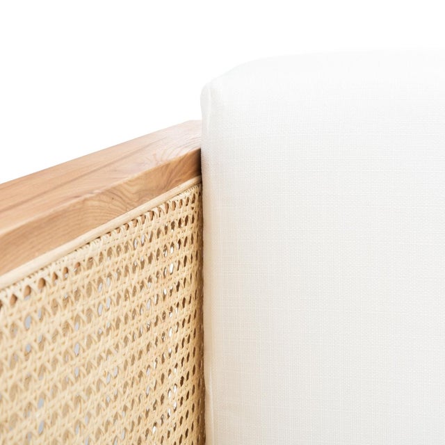 Helena French Cane Daybed - Natural For Sale - Image 4 of 8