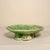 Late 20th Century Late 20th Century Signed Wabi Sabi Studio Pottery Sculptural Green Abstract Pattern Textured Pedestal Bowl For Sale - Image 5 of 16
