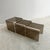 A refined set of three nesting tables designed by Pierangelo Gallotti for Gallotti & Radice, known as the ‘Tris’ T35...