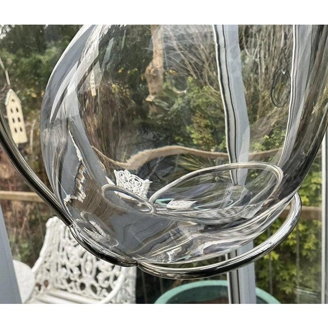 Gold Italian Sterling Silver and Hand-Blown Crystal Duck Carafe by Macini Carlo, Florence, 1971 For Sale - Image 8 of 17