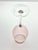 2020s Set of 4 Contemporary Rose Pink Gold Rim Wine, Water or All Purpose Glasses For Sale - Image 5 of 5