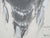 Late 20th Century Harley Brown Framed Charcoal Showanegshig Chippewa Native Portrait For Sale - Image 5 of 6