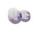 1990s 1990s Purple Blown Glass Controlled Bubble Shot Glasses - a Pair For Sale - Image 5 of 5
