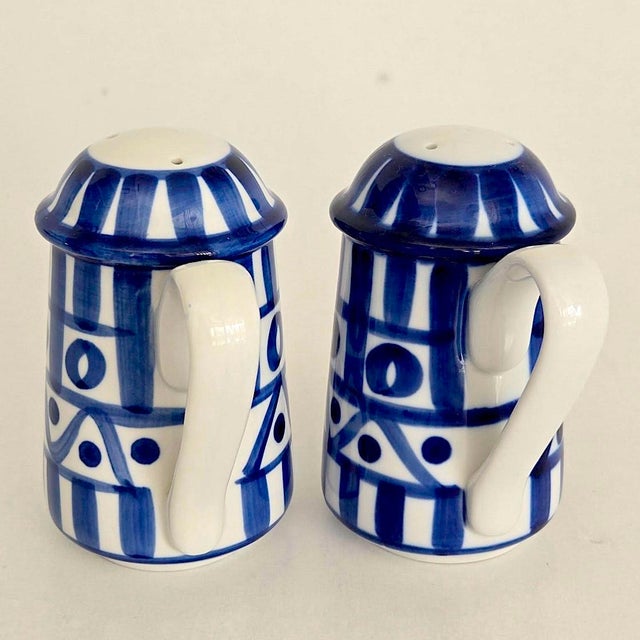 Dansk Vintage Dansk Arabesque Salt and Pepper Shakers, a Pair For Sale - Image 4 of 12