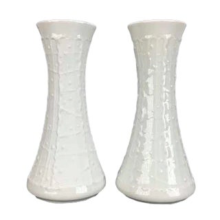 Porcelain Vases from Royal Porzellan Bavaria KPM, 1960s, Set of 2 For Sale