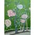 Not Yet Made - Made To Order Hand-Painted Emerald Green Bird & Floral Wall Panels, Set of 3 For Sale - Image 5 of 5