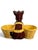 Mid 20th Century Vintage Mid-Century Ceramic Donkey Double Planter With Basket Planters For Sale - Image 5 of 8