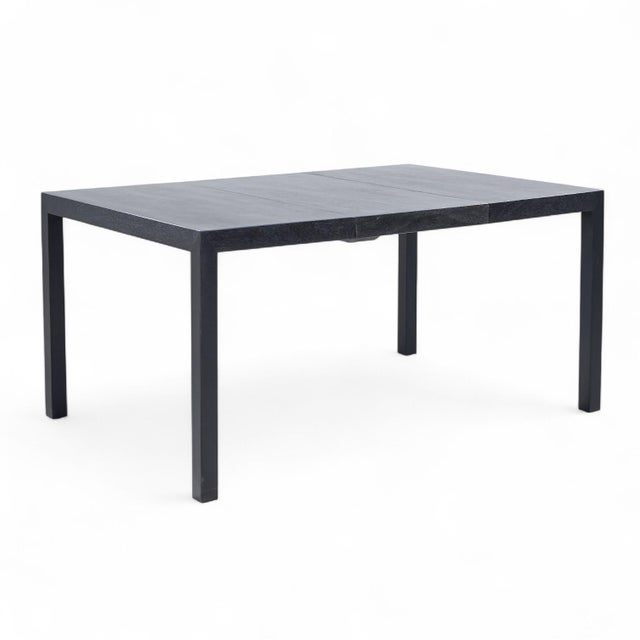 Edward Wormley for Dunbar Mid Century Expanding Mahogany Dining Table With 2 Leaves For Sale - Image 9 of 14