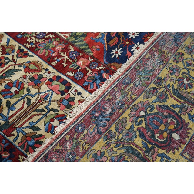 1930s Vintage Bakhtiari Rug 12'10'' X 18'8'' For Sale - Image 11 of 11