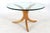 Very special coffee table, a design brought to market by Alma möbel. The model is a round coffee table with a very...