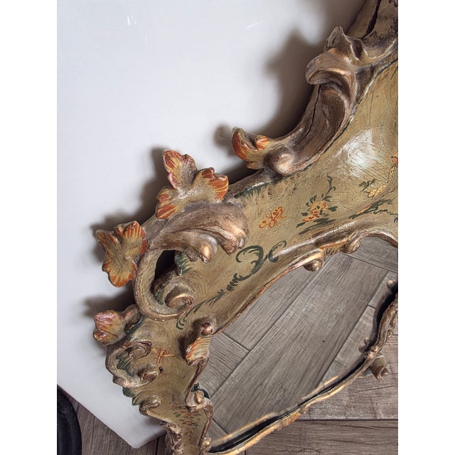 Late 18th Century Venetian Chinoiserie Mirror For Sale - Image 14 of 17