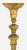 Large Scale Italian Vintage Gold Finished Carved Wood Pedestals - a Pair For Sale - Image 4 of 7