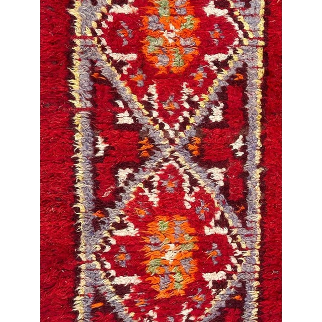 Antique Moroccan Tribal Rug, 1890s For Sale - Image 10 of 18