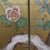 Paper Vintage Japanese Gilt , Figural & Floral Hand Painted 3-Panel Screen C1940 For Sale - Image 7 of 14
