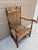 Wood Early 19th Century New England Maple & Ash Armchair With Rush Seat For Sale - Image 7 of 14