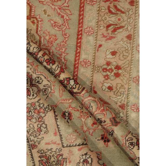 Vintage Oushak Area Rug, 4'2 X 6'11 For Sale - Image 4 of 8