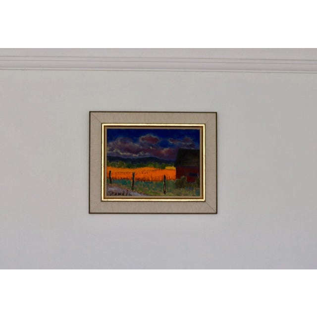 Svan Grandin, Field, 1960s, Oil on Panel, Framed For Sale - Image 13 of 15