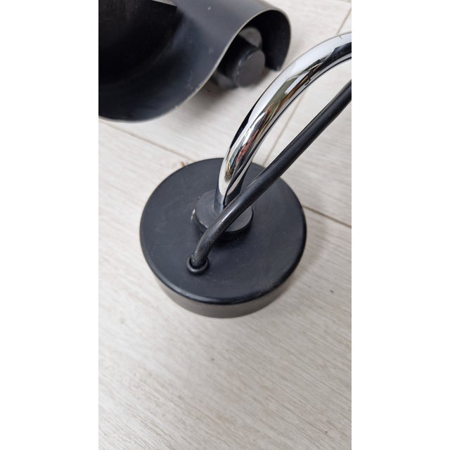 Black Black Model Dim333 Wall Lamps by Vico Magistretti for Oluce, 1960s, Set of 2 For Sale - Image 8 of 18