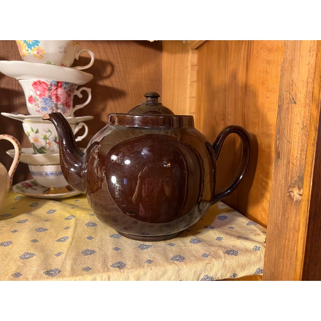 Mid 20th Century “Brown Betty Tea Pot For Sale - Image 15 of 15