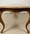 French Louis XV Style Coffee Table with Marble Top, 1940 For Sale - Image 11 of 15