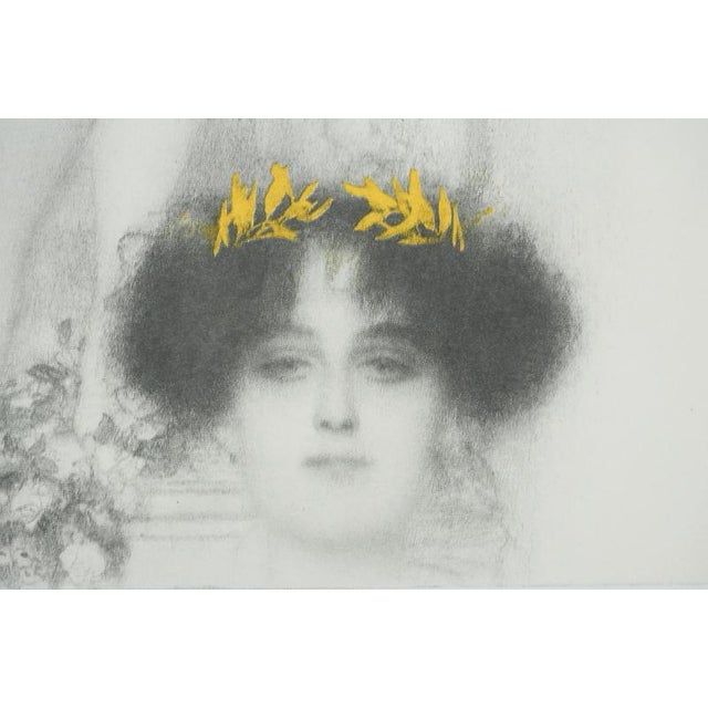 Gustav Klimt, Nude, The Allegory of Sculpture, Lithograph For Sale - Image 13 of 16