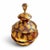 Metal Gold Decorated Ceramic Vase Lamp by Hubert Olivier, 1970s For Sale - Image 7 of 8