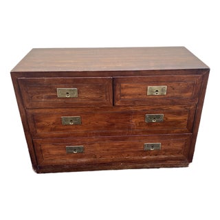 Campaign Scene 1, Henredon Chest of 4 Drawers For Sale
