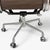 Metal Herman Miller Eames Aluminum Group Soft Pad Management Chair - Espresso Brown Leather For Sale - Image 7 of 10