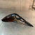 1960s Hand-Carved Indonesian Water Buffalo Horn Scoop Ornate Figural Ancestor Handle For Sale - Image 9 of 11