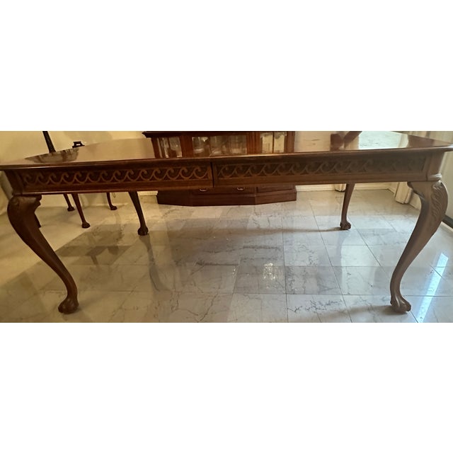 Pennsylvania House Cherry Dining Table For Sale - Image 4 of 8