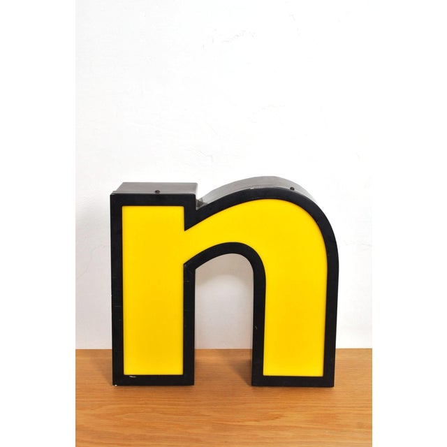 Advertising letter this letter comes from a piece of storefront signage. It makes a great standalone piece to display in a...