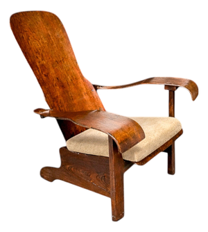 Brazilian Mid-Century Modern Armchair in Bentwood, Cimo, 1950s - Lot 547A
