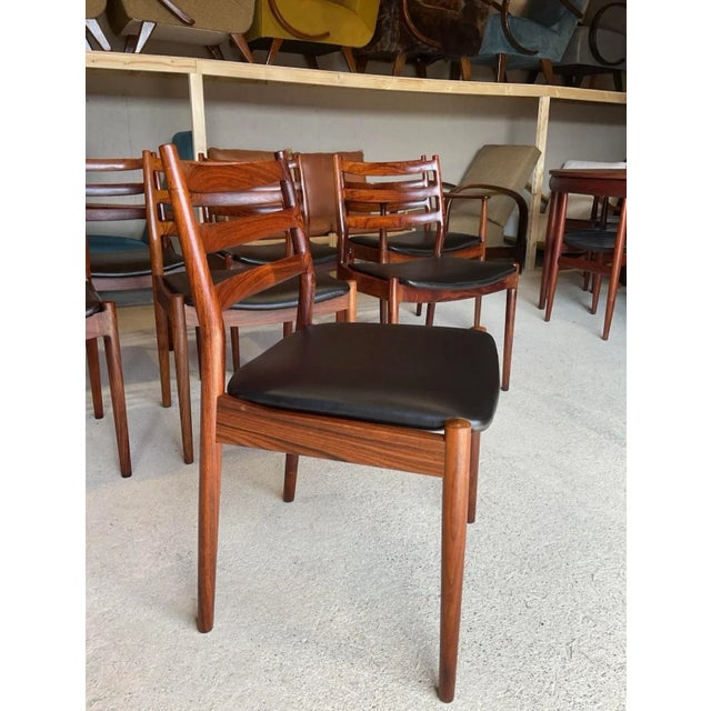 Danish Rosewood Dining Chairs by Arne Vodder, Set of 8 For Sale - Image 15 of 18