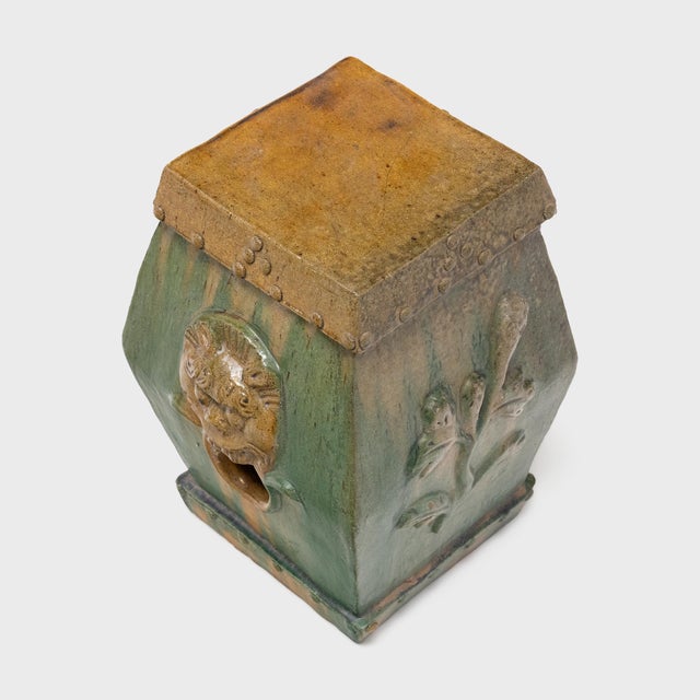 Traditional Chinese Petite Sancai Garden Drum, C. 1875 For Sale - Image 3 of 7