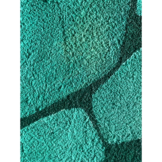 Original minimalist abstract painting on stretched cotton canvas. Framed in a solid wood locally crafted frame. The...