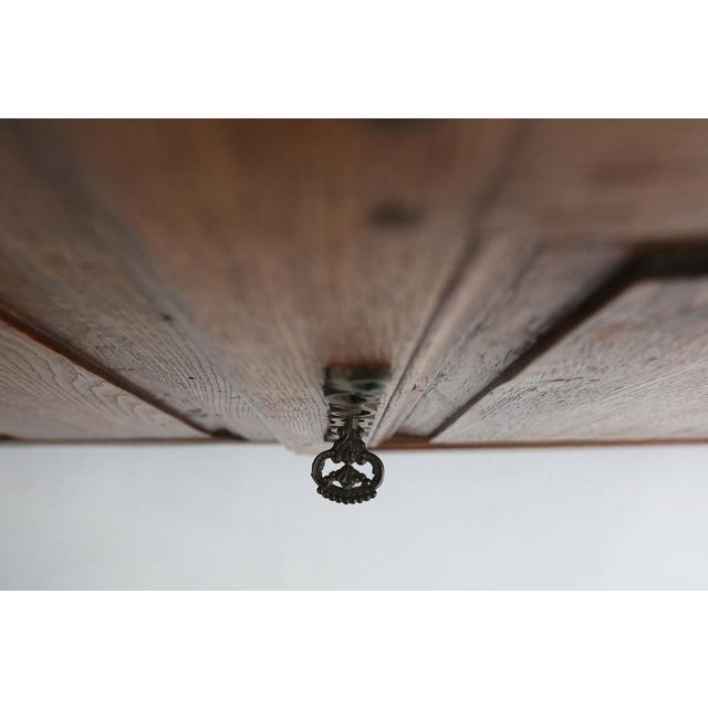 Antique Flemish Oak Cabinet, 1850s For Sale - Image 13 of 18