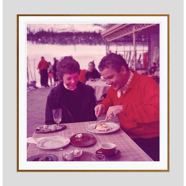 Modern Tucking in 1954 by Toni Frissell Framed For Sale - Image 3 of 3