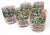 Glass Set 6 Christmas Themed Holly Berry Holiday Glass Old Fashioned Rocks Glasses ~ Crate & Barrel For Sale - Image 7 of 7