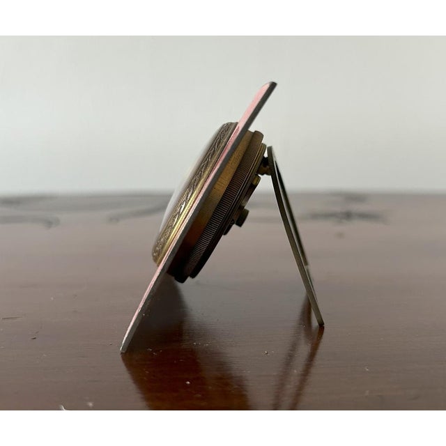 Art Deco Table Clock from Henry Capt Genève, 1930s For Sale - Image 6 of 14