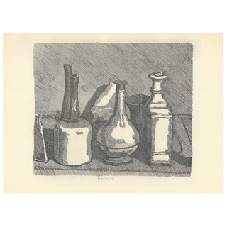 Giorgio Morandi, Still Life, 1933-1957, Lithograph For Sale
