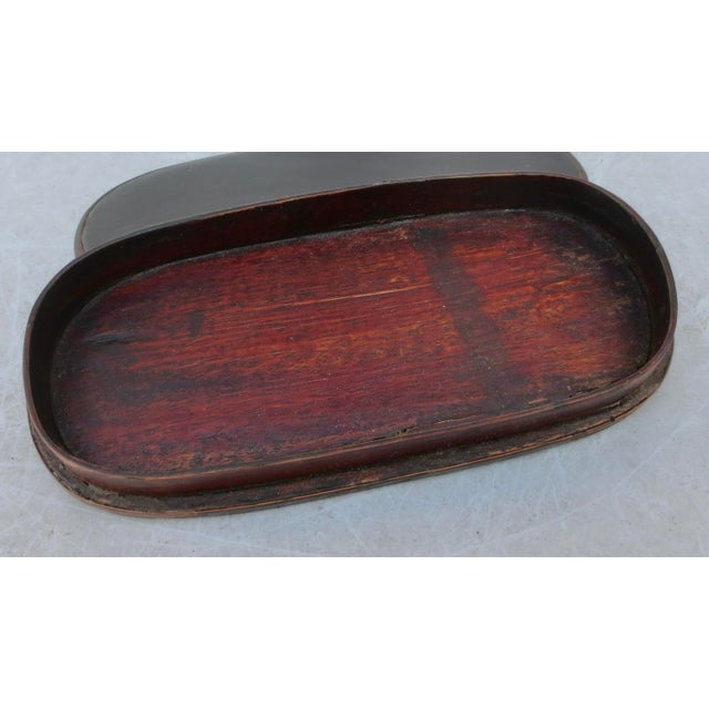 Antique Chinese Pireced Wooden Box For Sale - Image 4 of 6