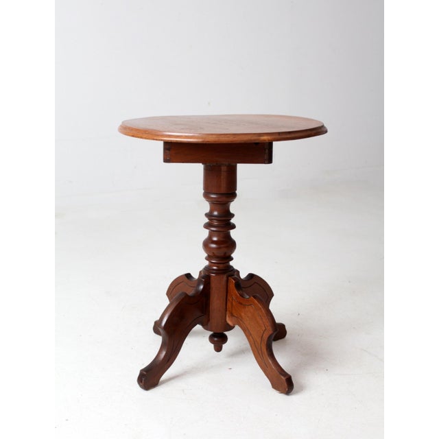 Antique Victorian Side Table For Sale - Image 12 of 15