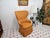 Dramatic curves meet cozy texture in this striking wingback. Description: This chair’s exaggerated, wing-like silhouette...